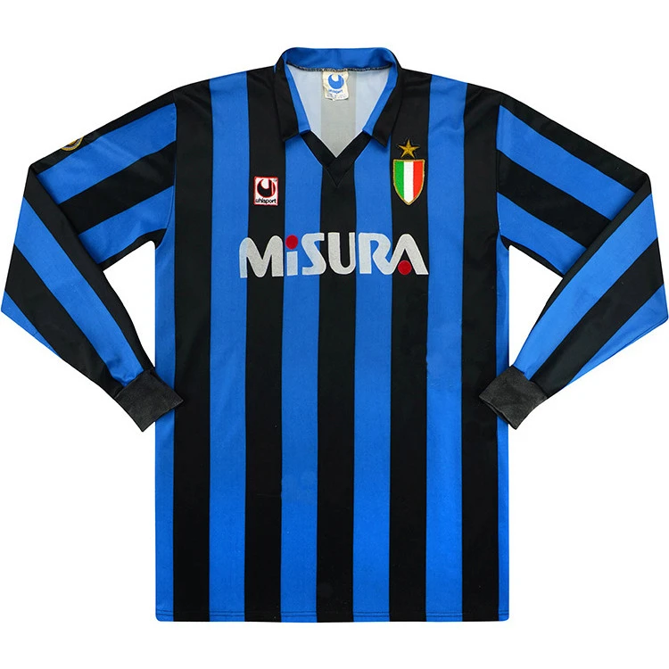 Inter Milan 1990-91 Home Shirt #intermilan #fcinter #shirtcollector