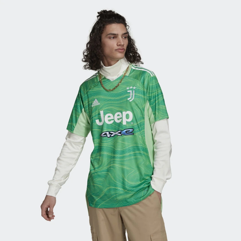 Juventus 21/22 Goalkeeper Jersey - Semi Solar Lime