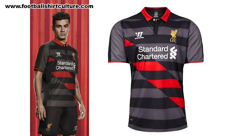 Liverpool 14/15 Warrior Third Football Kit