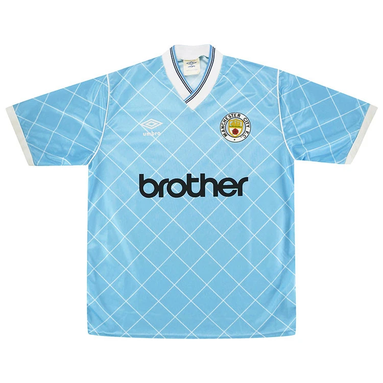 Manchester City 1987-89 Home Shirt