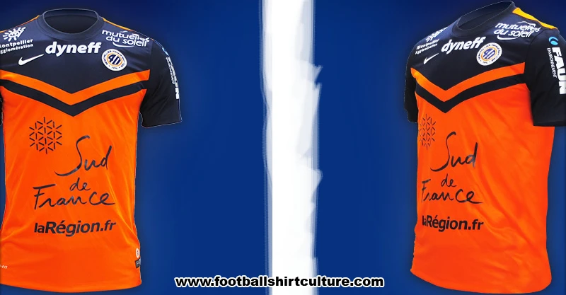 Montpellier 14/15 Nike 40th Anniversary Home Football Kit