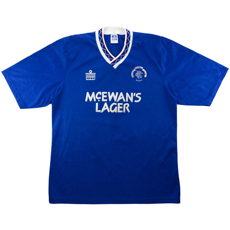 Rangers 1990-92 Home Shirt #rangers #rangersfc #shirtcollector