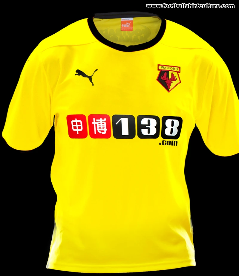 Watford-2014-2015-Puma-Home-Football-Shirt-Kit-1