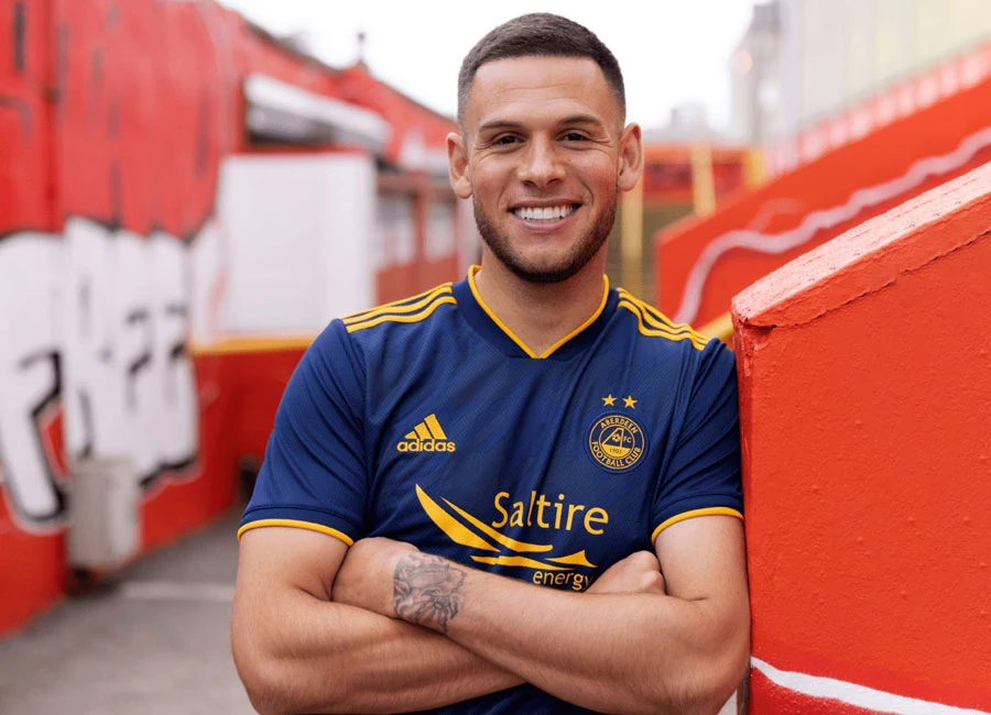 Aberdeen 2021-22 Adidas Away Kit #Aberdeen #AberDNA #Aberdeenfc #adidasfootball