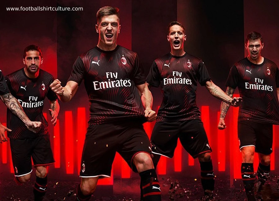 AC Milan 2019-20 Puma Third Kit #ACMilan #footballshirt #forzamilan