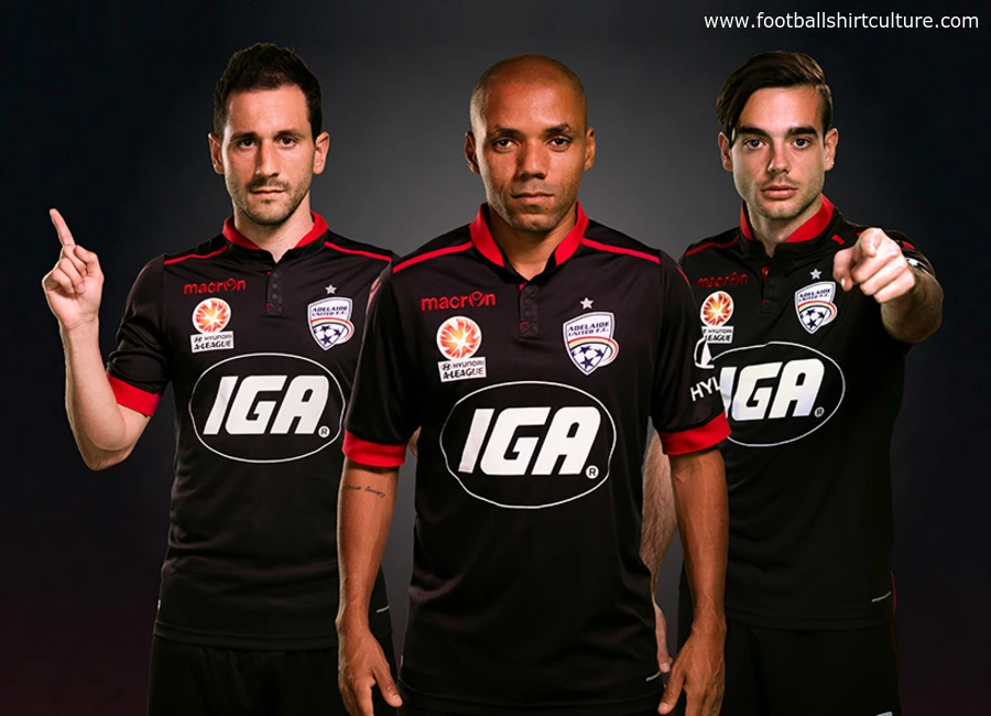 Adelaide United 16/17 Macron Away Kit