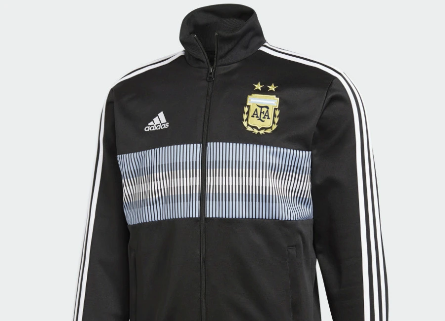 Adidas Argentina 3-stripes Track Jacket - Black