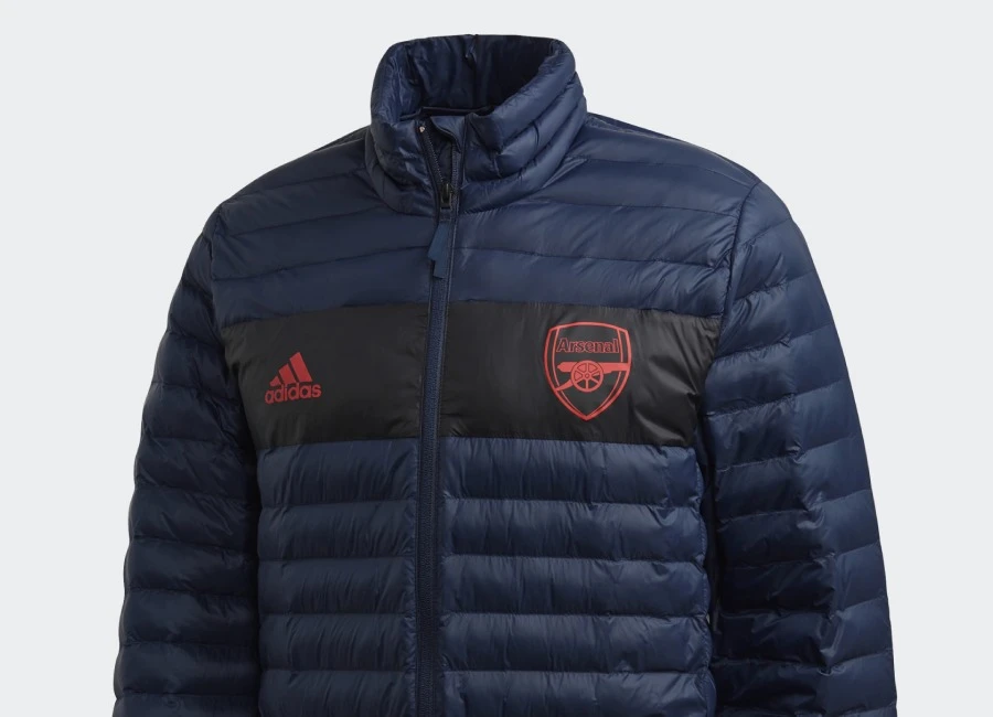 Adidas Arsenal Seasonal Special Light Down Jacket - Collegiate Navy #arsenal #arsenalfc #adidasfootball