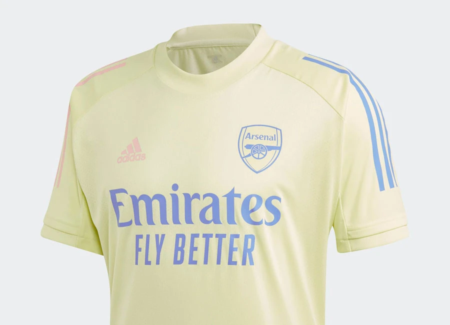 Adidas Arsenal Training Jersey - Yellow Tint #arsenalfc #adidasfootball