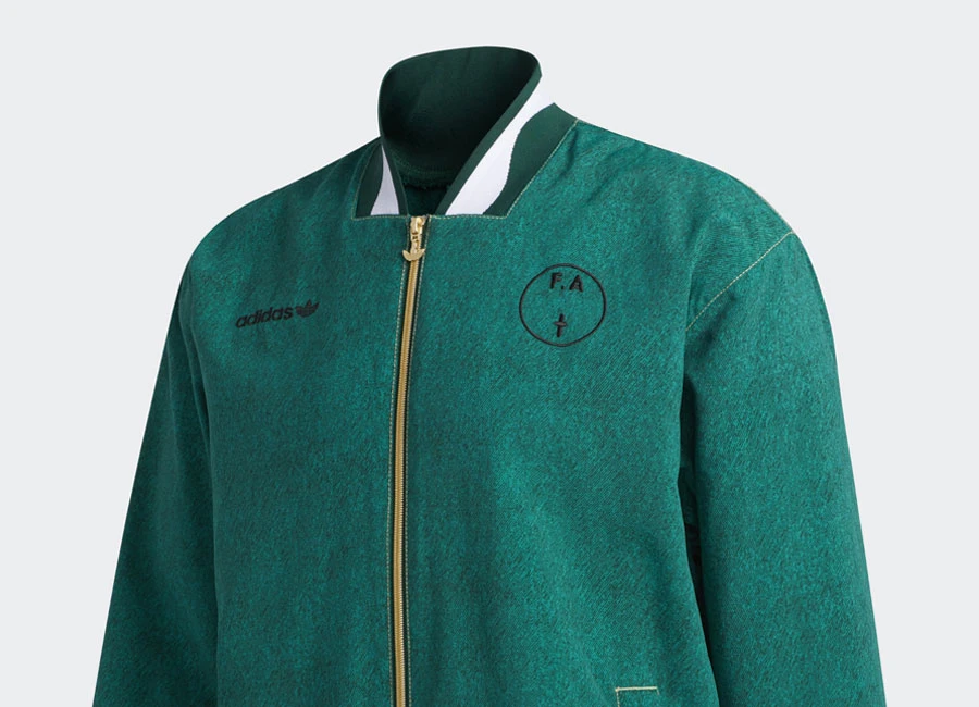 Adidas FA WC94 Jacket - Dark Green / Sub Green #ussoccer #wc94 #footballfashion #adidasfootball