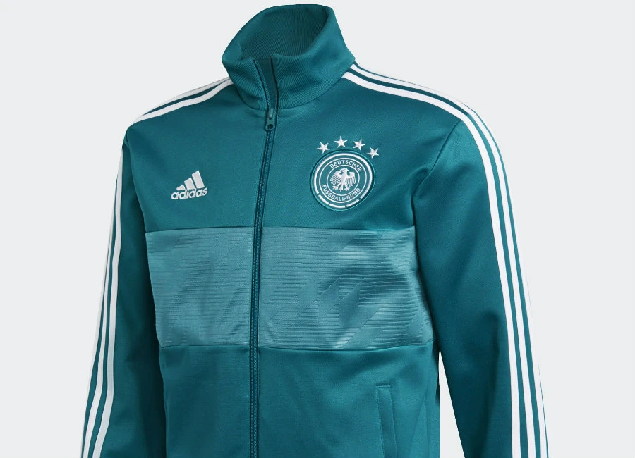 Adidas Germany 3-stripes Track Jacket - Eqt Green / White