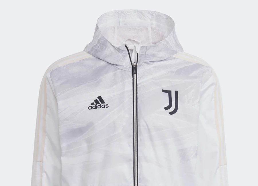 Adidas Juventus Windbreaker - White / Pink Tint #juve #juventus #adidasfootball