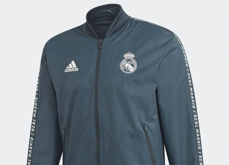 Adidas Real Madrid Anthem Jacket - Tech Onix