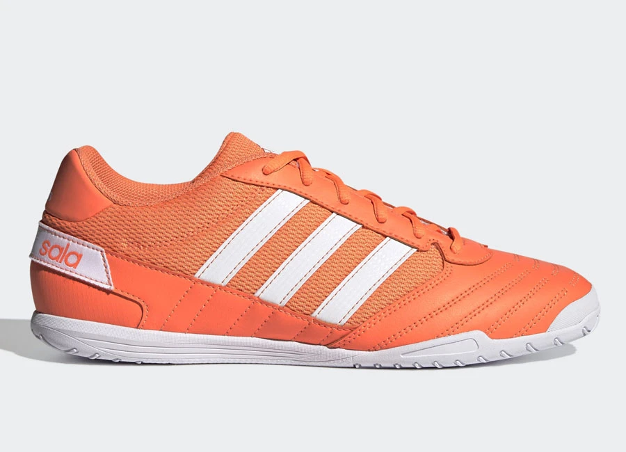 Adidas Super Sala - Screaming Orange / Cloud White / Screaming Orange #futsal #adidasfootball