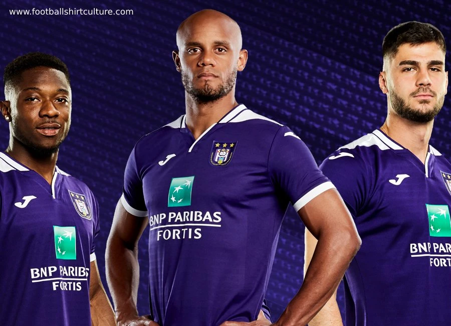 Anderlecht 2019-20 Joma Home Kit #RSCAnderlecht #footballshirt #RSCA