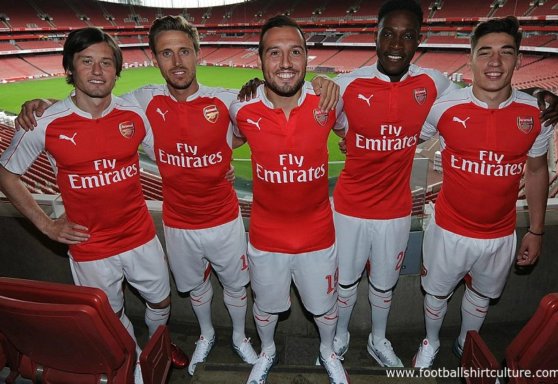 Arsenal 15/16 Puma Home Football Shirt