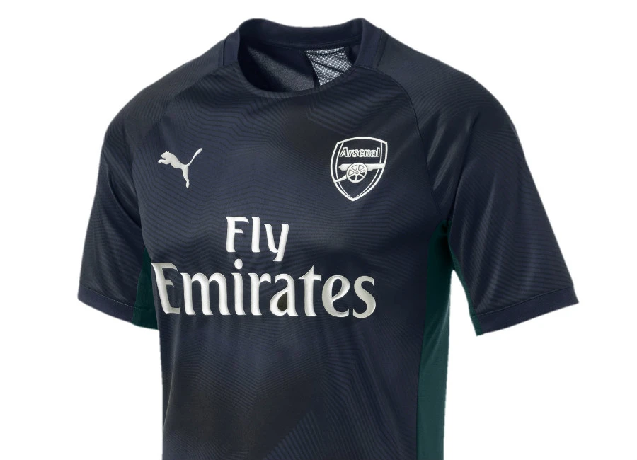Arsenal 2018-19 Puma Graphic Jersey - Ponderosa Pine / Peacoat
