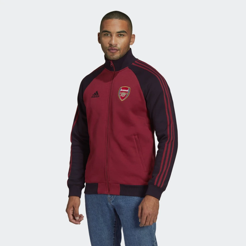Arsenal Tiro 21 Anthem Jacket - Noble Maroon / Black