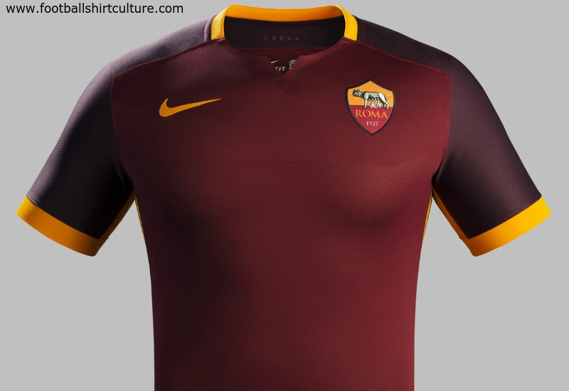 AS Roma 15/16 Nike Home Football Shirt