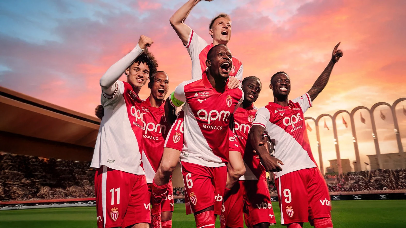 AS Monaco 2026-27 Home Kit by Mizuno Revealed