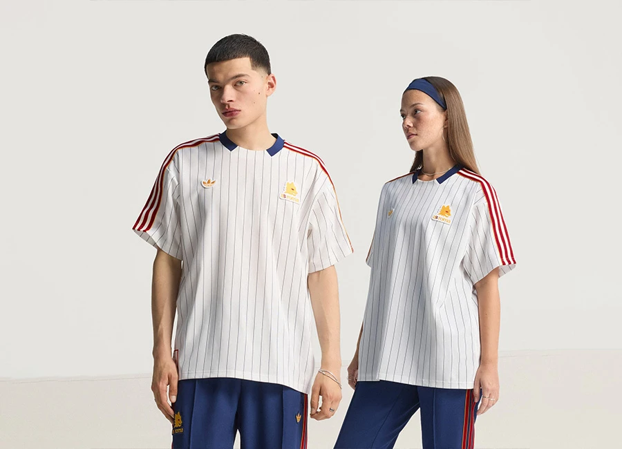 AS Roma 2025 Adidas Terrace Icons Jersey