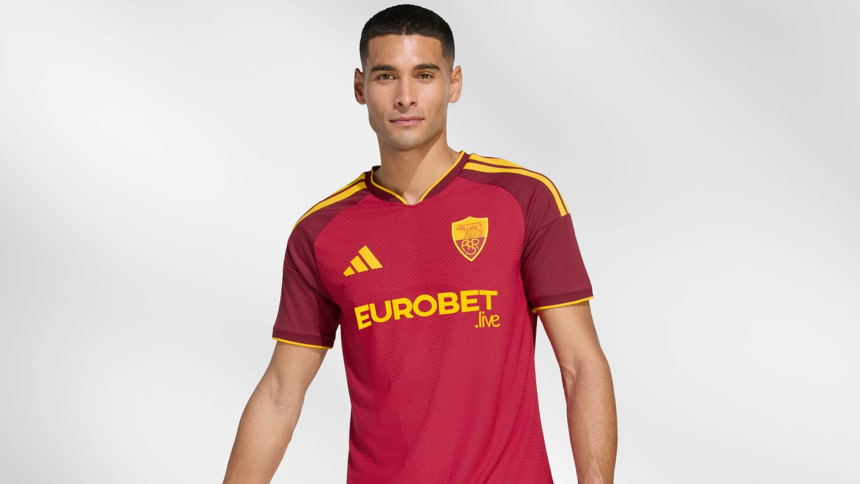AS Roma 26/27 Adidas Home Kit