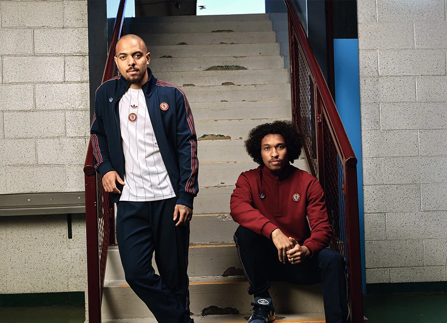 Aston Villa 2025 Adidas Originals Terrace Icons Collection