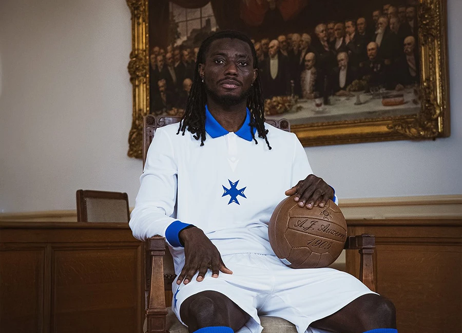 Auxerre 2025 Macron 120th Anniversary Kit