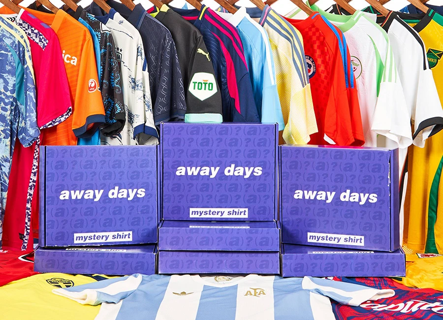 AwayDays Mystery Shirt Box from Classic Football Shirts