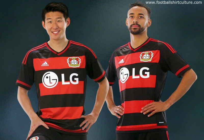 Bayer 04 Leverkusen 15/16 Adidas Home Football Shirt