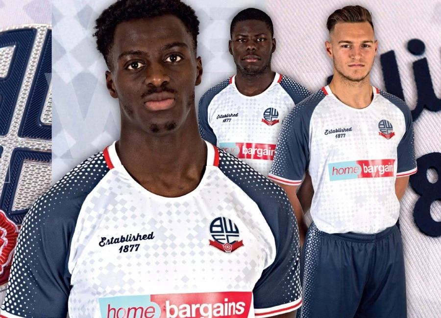 Bolton Wanderers 2019-20 Home Football Kit #boltonwanderers #bwfc