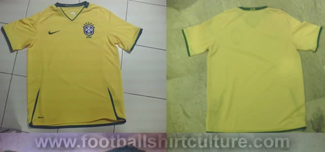 New Brazil 08/09 Nike home shirt leaked