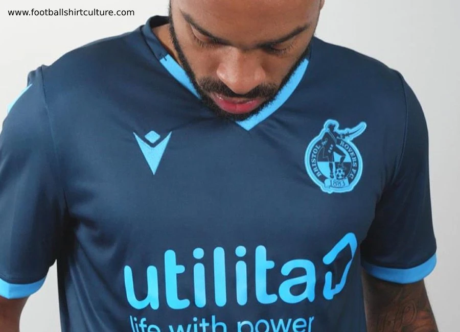 Bristol Rovers 2019-20 Macron Away Kit #BristolRovers #footballshirt