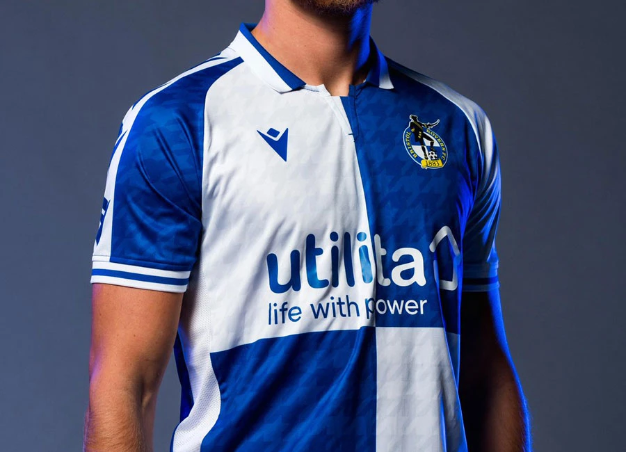 Bristol Rovers 2020-21 Macron Home Kit #BristolRovers #macronsports #ComingBackStronger