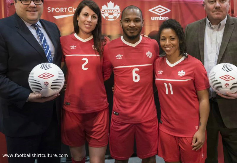 Canada 2015 Umbro Home Football Shirt