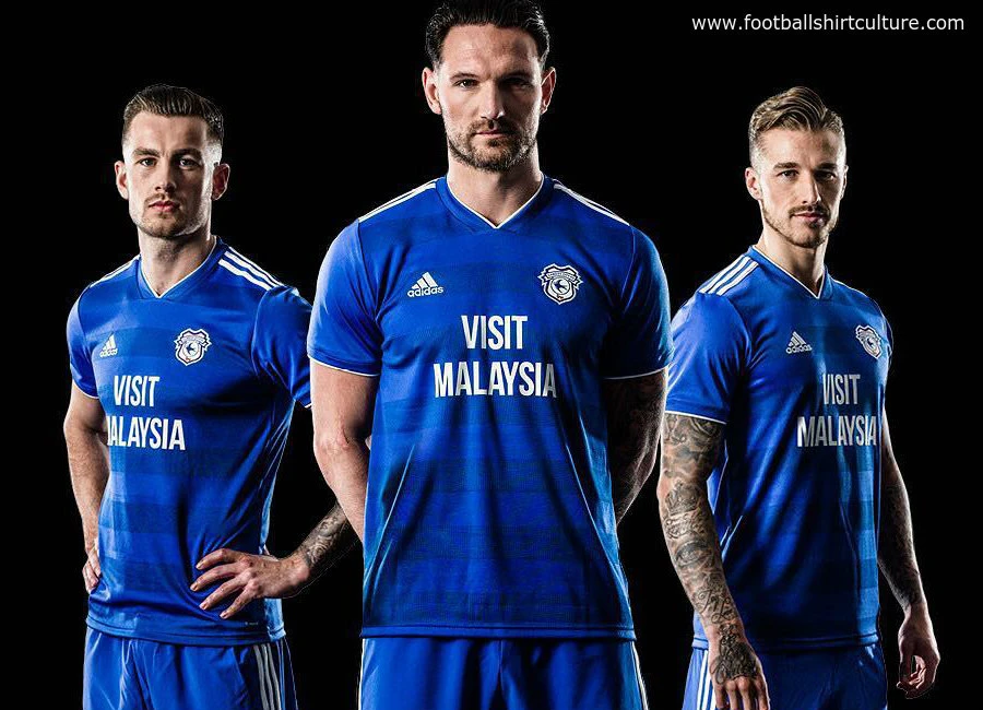 Cardiff City 2018-19 Adidas Home Kit
