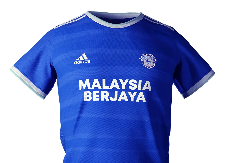 Cardiff City 2020-21 Adidas Home Shirt #CardiffCity #Bluebirds #CardiffCityfc #adidasfootball