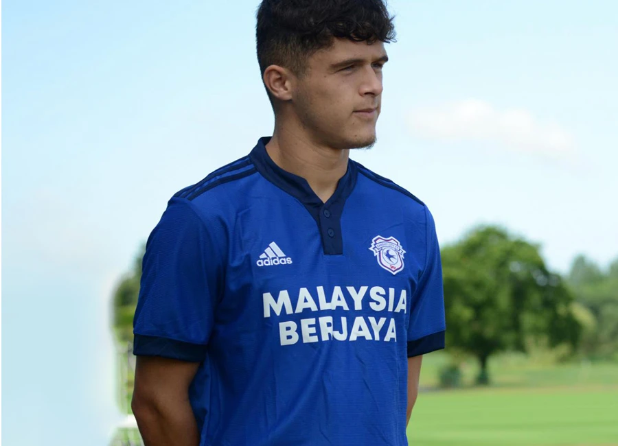 Cardiff City 2021-22 Adidas Home Shirt #CardiffCity #CardiffCityfc #Bluebirds #CityAsOne #adidasfootball