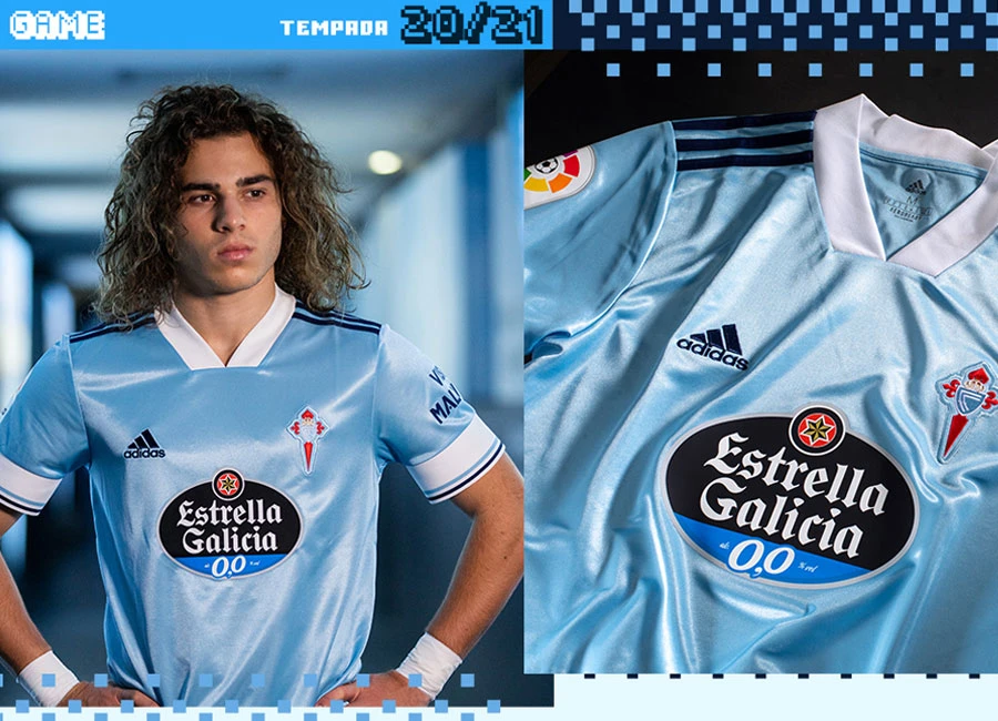 Celta de Vigo 2020-21 Adidas Home Kit #RCCelta #NovaPartida2021 #CeltaVigo #adidasfootball