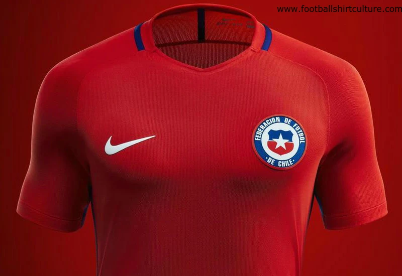 Chile 2016 Nike Home Football Shirt