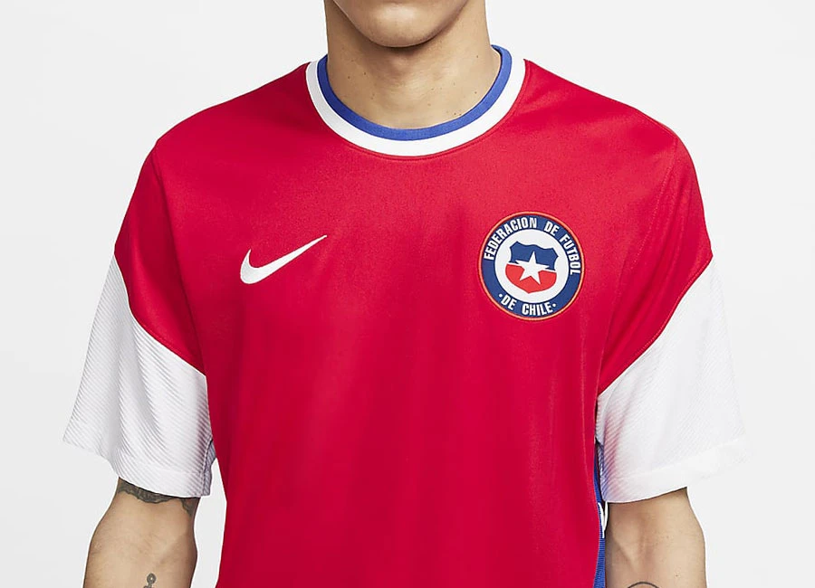 Chile 2020 Nike Home Shirt #Chile #nikefootball #nikefutbol