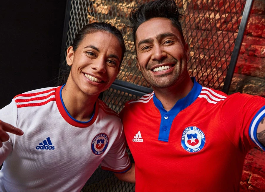 Chile 2021-22 Adidas Home and Away Kits #LaRoja #VamosChile #VamosLaRoja #adidasfootball