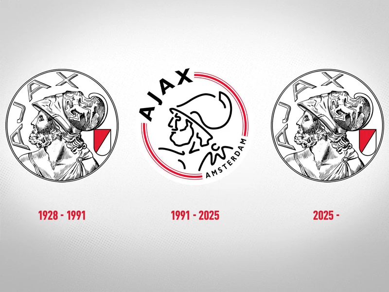 classic ajax logo makes a permanent comeback a