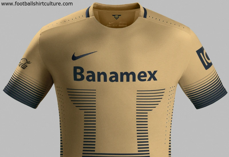 Club Universidad Nacional 15/16 Nike Home Kit