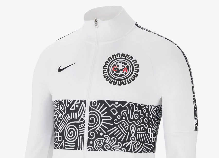 Club América 2021 Nike Tracksuit Jacket - White / Black / Black #ClubAmérica #somosaméricas #nikefootball