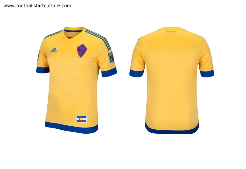 Colorado Rapids 2015 Adidas Away Football Shirt