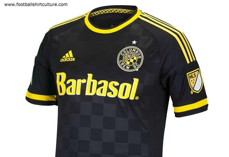 Columbus Crew 2015 Adidas Away Football Shirt