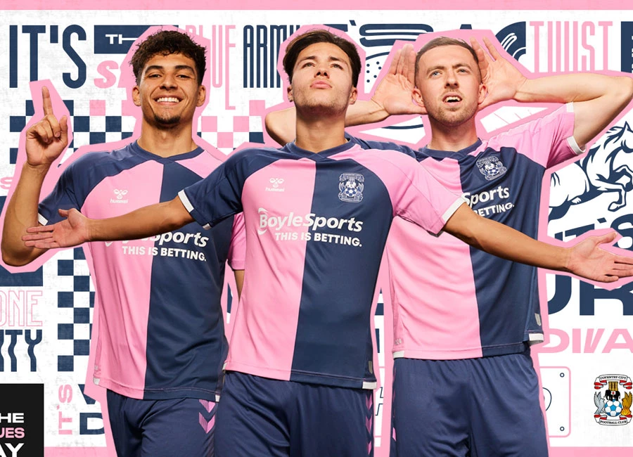 Coventry City 2021-22 Hummel Away Kit #PUSB #CoventryCity #CoventryCityfc #ccfc #sharethegame