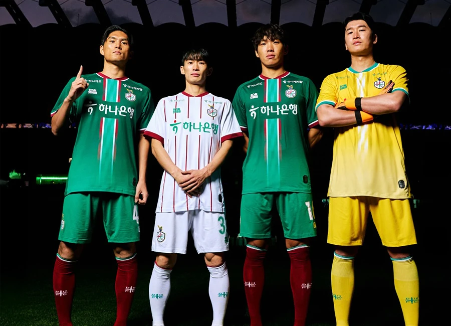 Daejeon Hana Citizen 2026 Goal Studio Home and Away Kits