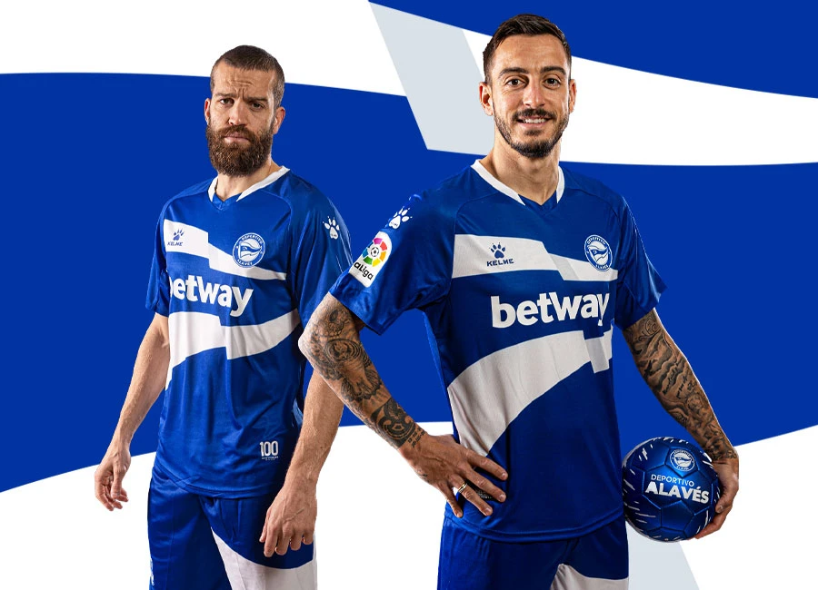 Deportivo Alavés 2021 Kelme Fourth Shirt #100AñosGloriosos #DeportivoAlavés #Kelme